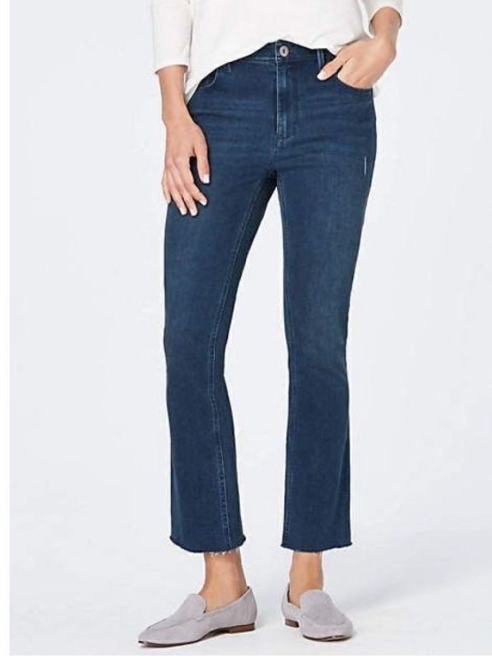 J. Jill Kick Flare Ankle Denim Jeans 10P